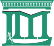 Las Marquesinas logo: portico with three columns